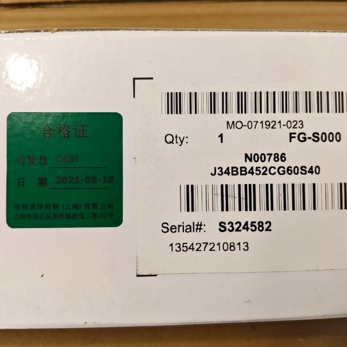 ASCO J34BB452CG60S40